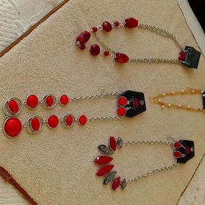 Necklaces 16 to 18 inches w/extender.